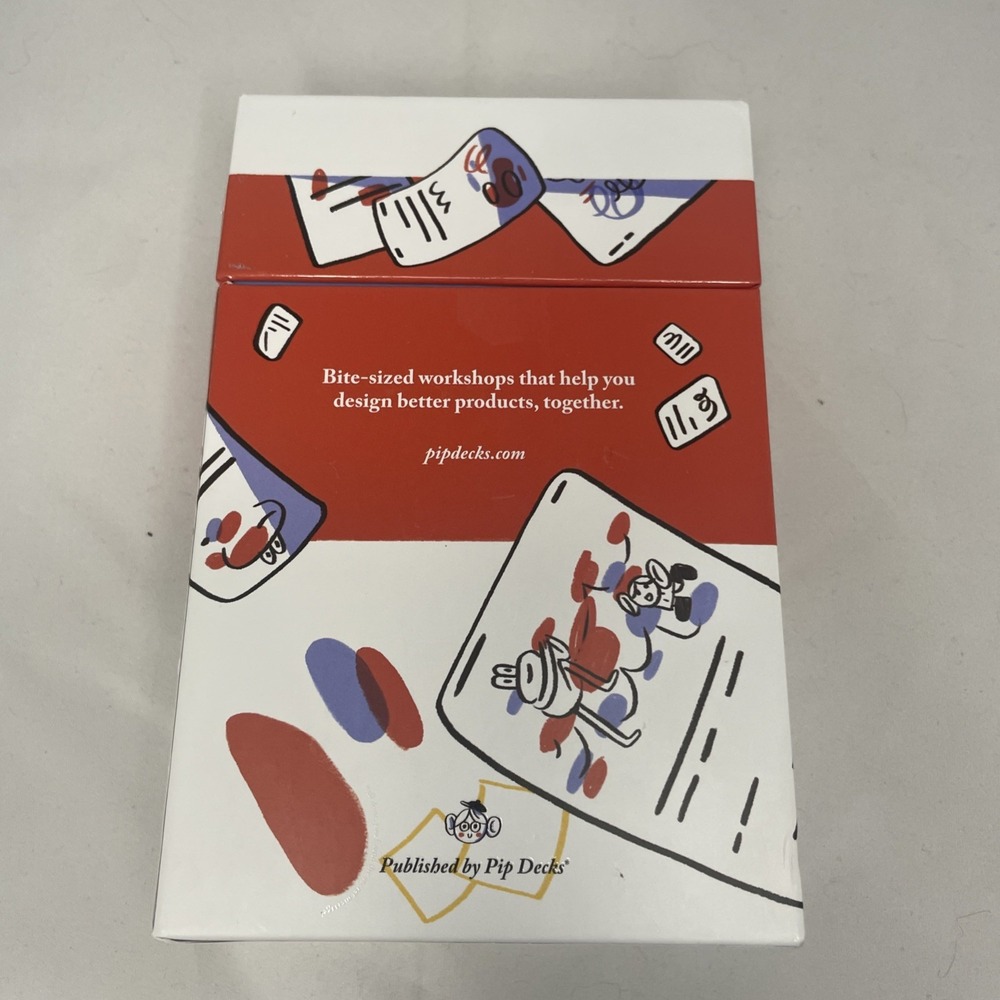 Pip Decks Workshop Tactics Official 56-Card Deck for Running Effective Workshops - Picture 2 of 3